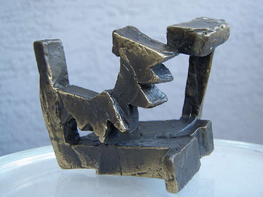 Quadophenia - Bronze - 6 x 5 x 6 cm - nur kurzzeitiger Verleih  - 59 € mtl./K 650 €