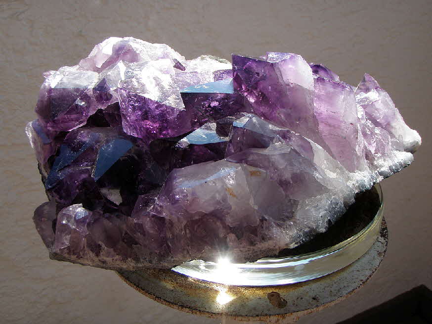 Amethyst - Bergkristall - 30 x 21 x 12 cm - 7 kg  - 89 € mtl./K 750 €