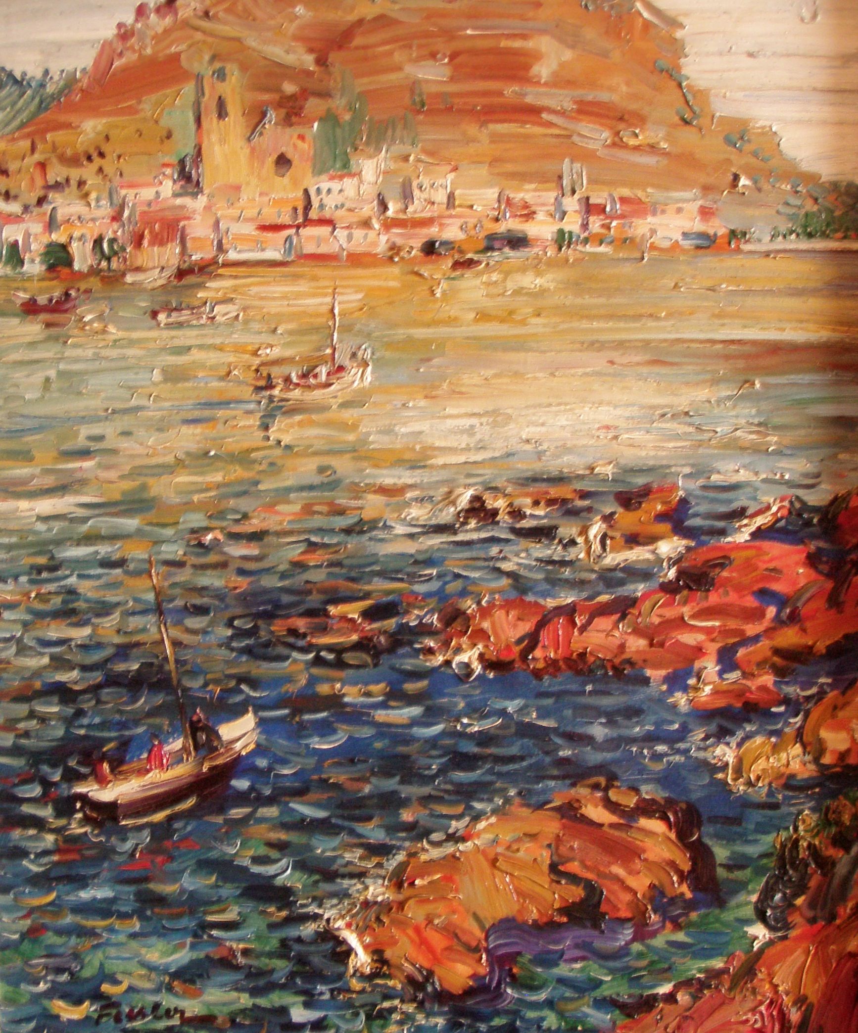Albert Fessler (1908 - 1978) - Bucht von Cadaques 1964 - 51 x 62 cm - 89 € mtl./K 1450 €