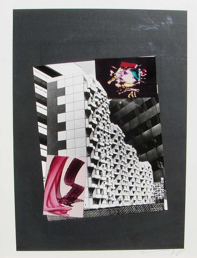 Herbert Kindermann - Diagrafik Stadt - 1978 - 60 x 50 cm - 39 € mtl./K 450 €
