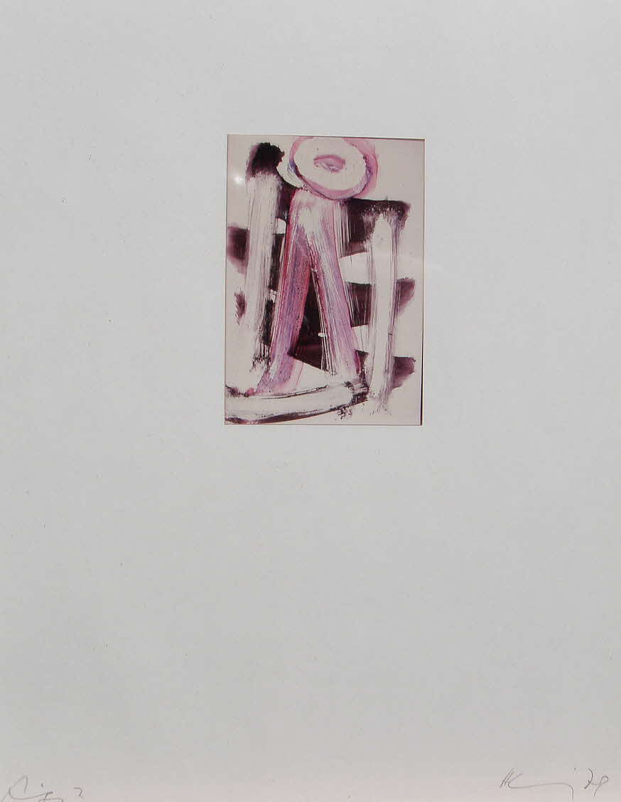 Herbert Kindermann - Figur 3 - 1978 - 40 x 30 cm - 39 € mtl./K 450 €
