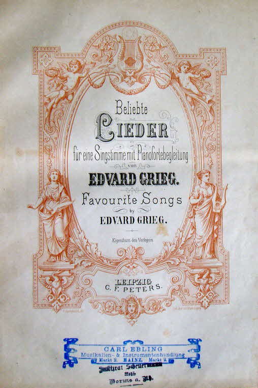 Edvard Grieg (* 15. Juni 1843 in Bergen, Norwegen;  4. September 1907 ebenda) war ein norwegischer Pianist und Komponist der Romantik. Bekannt wurde er vor allem durch das von ihm komponierte musikalische Werk Peer Gynt  - 39 € mtl./K 350 €