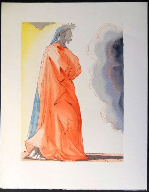 Dante Alighieri - Salvador Dali - LA DIVINE COMEDIE - Le Paradis -  Das Paradies - 33 x 26 cm - Paris 1960 - Edition d'Art Les Heures Claires - Farbxylographie - 89 € mtl./K 450 €