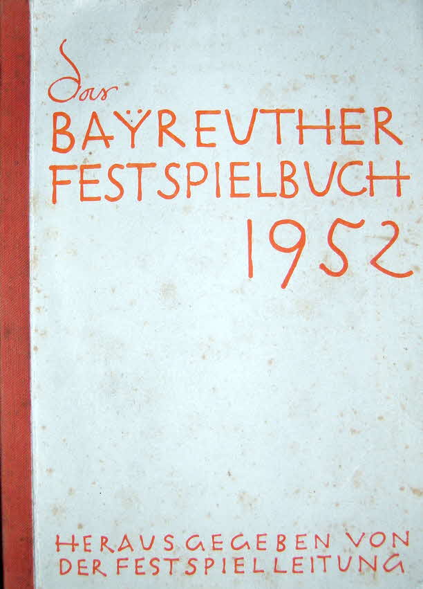Bayreuther Festspiele 1952