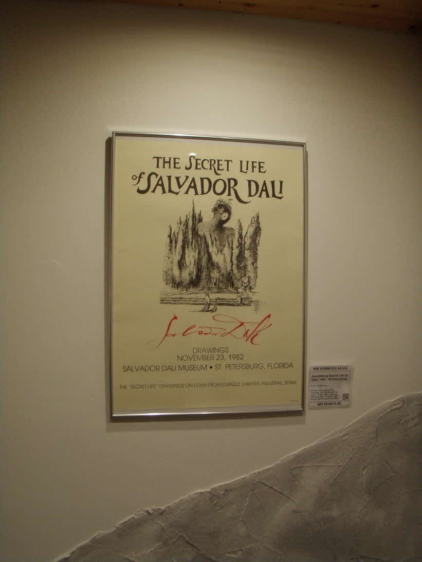 Ausstellung - Salvador Dali - St.Petersbourg - USA - 1982 - 72 x 51 cm -  39 € mtl./K 250 €